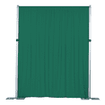 thumbnail image 3 of Spandex 4-Way Drape Curtain Photo Backdrop Panel Emerald Green 18Ft H x 60 Inch W Stretch Durable for Wedding Ceremony, Party Stage Backdrop Decoration, 3 of 3
