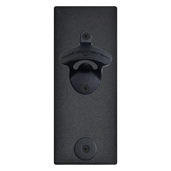Jumiok Fridge Magnetic Bottle Opener Wall Mount Magnet Beer Cap Catcher for Metal Refrigerator