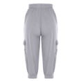 thumbnail image 3 of WILLBEST Pantalones Capri Casuales para Mujer, Cómodos Pantalones de Yoga Elásticos con Bolsillos para Uso Diario y Ejercicio Ligero para Ocio Activo y Fitness. Chica, 3 of 4