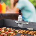 thumbnail image 2 of Stainless Steel Griddle Spatula Holder, Bbq Tool Hold Rack For Blackstone Camp Top Chef Flat Griddle, 2 of 5