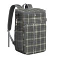 thumbnail image 1 of Sac à Dos Glacière à Damier Rétro - Sac à Lunch Isolé Grande Capacité 20L pour Camping, Randonnée et Amusement en Plein Air, 1 of 5