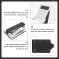 thumbnail image 4 of Desktop Phone Holder Aluminum Tablet Bracket for Stable Phone Support, 4 of 5
