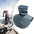 thumbnail image 1 of Calentador de cuello, protector de pecho, ligero, resistente al viento, desmontable, bufanda térmica, cuello falso para deportes y desplazamientos gris, 1 of 8