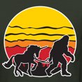 thumbnail image 6 of Wild Bobby Sunset Silhoutte Unicorn and Sasquatch Men Tee, 6 of 6
