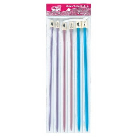 UPC: 0077216002661 | Bates Silvalume Knitting Needles Set Sz.6 7 8