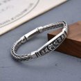 thumbnail image 5 of HOOUN Pure silver 925 Simple Weaving Trend Bracele, 5 of 5