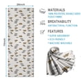 thumbnail image 2 of White Bigfoot and Tree Pattern Hot Yoga Mat Towel Non Slip for Hot Yoga - Quick-Drying Yoga Mat Cover with 4 Corner Pockets with Travel Bag - Hot Yoga Towel Non Slip 70"x26", 2 of 6