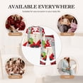 thumbnail image 7 of Lsque Gnome And Buffalo Plaid Pattern Long Sleeve Pajama Set for Women - Soft 2-Piece Sleepwear and Loungewear Set with Pockets, Comfy Nightwear-Small, 7 of 7