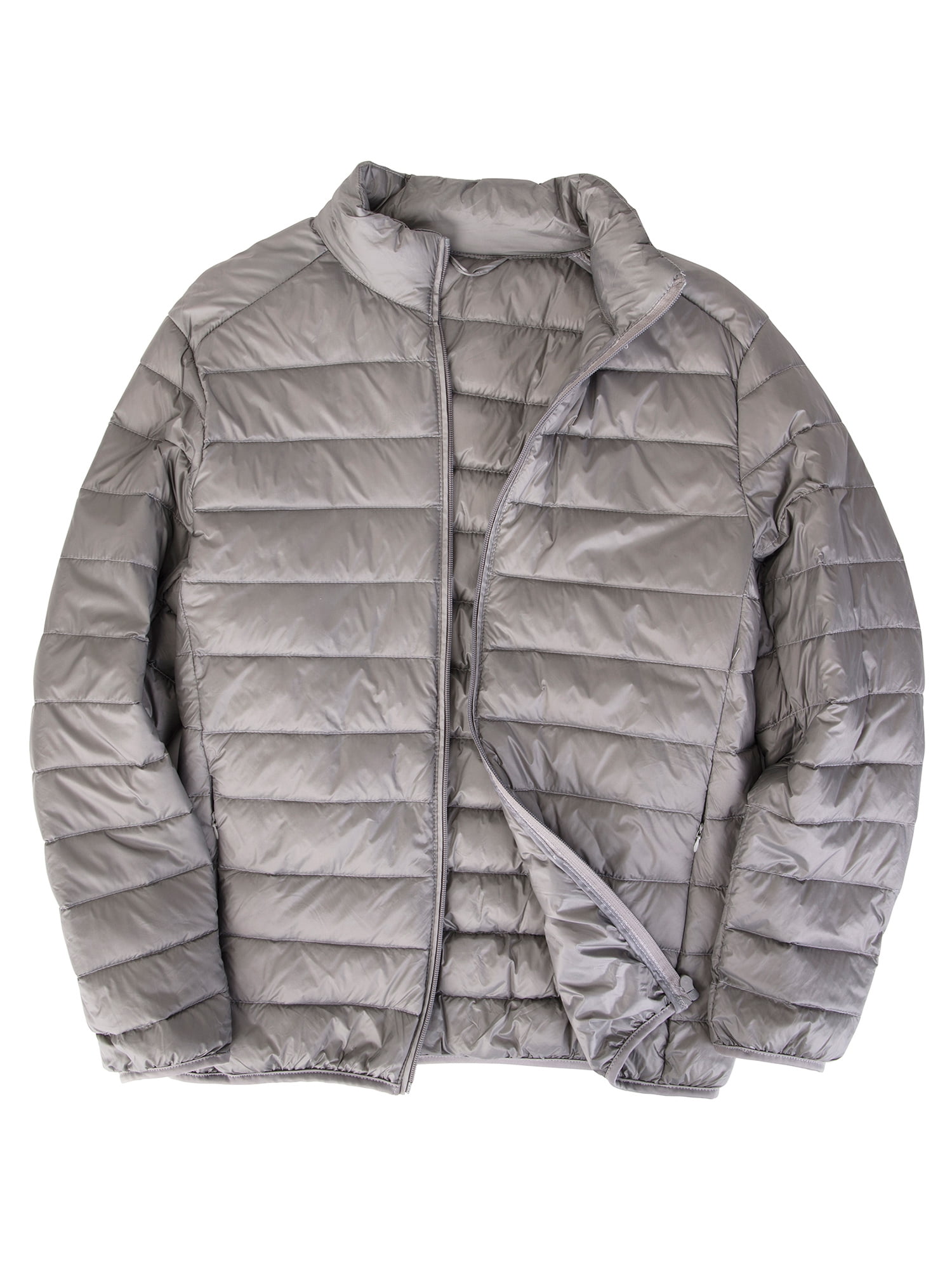 Men's Down Jacket Puffer Bubble Coat Packable Lightweight Warm Parka ...