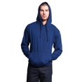 thumbnail image 6 of G-Style USA Men's Lightweight Cross-Dyed Pullover Hoodie Sweatshirt MH13104 - Royal Caviar - Large, 6 of 6