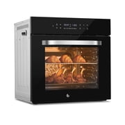 Electric Single Wall Oven 24inch Stainless Steel Built-in Electric Ovens, 2.75 Cu.ft