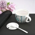 thumbnail image 6 of Uxcell Place Mats, 450x300mm Table Mats Pack of 2 Washable Woven Placemat Dark Gray, 6 of 6