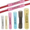 thumbnail image 2 of Conectores de alambre termorretráctiles, terminales de engarzado de Cable de automóvil aislados a prueba de agua, AWG 26-10 0,3-6,0 mm2, 2 of 5