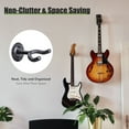 thumbnail image 2 of Yescom 8Pcs Guitar Wall Mount Hanger Holder Hook Rack Stand Home Studio Display for Guitar Bass with Screws, 2 of 8