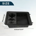 thumbnail image 6 of Unique Bargains Cup Holder for Chevrolet Avalanche Practical No.22860866 Instrument Panel Drink Holder Black 1 Pcs, 6 of 6