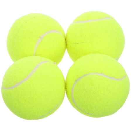 LITINKIMI Tennis Ball Protectors Light Green Rubber 4Pcs Office Use