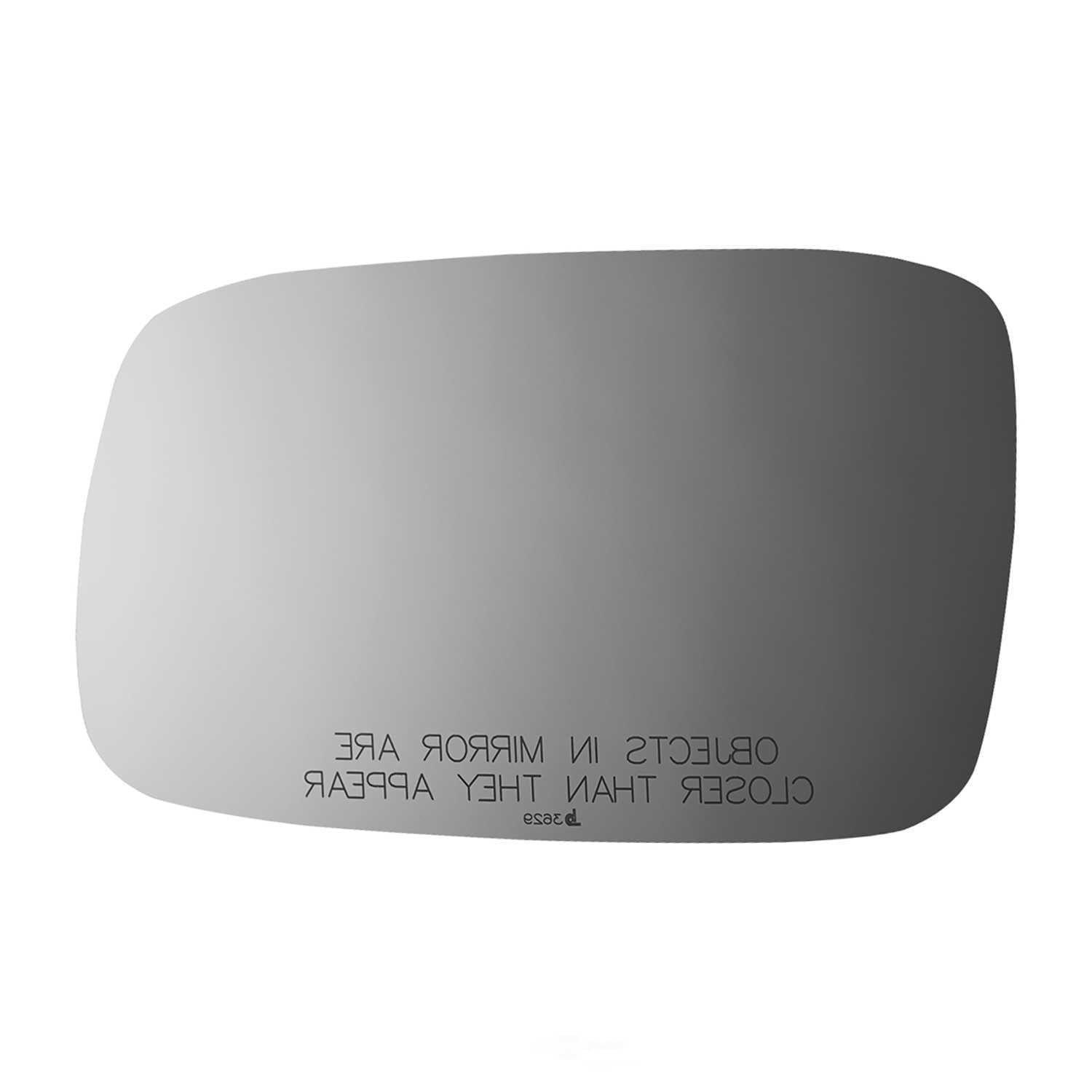 Burco Side View Mirror Replacement Glass - Clear Glass - 3629