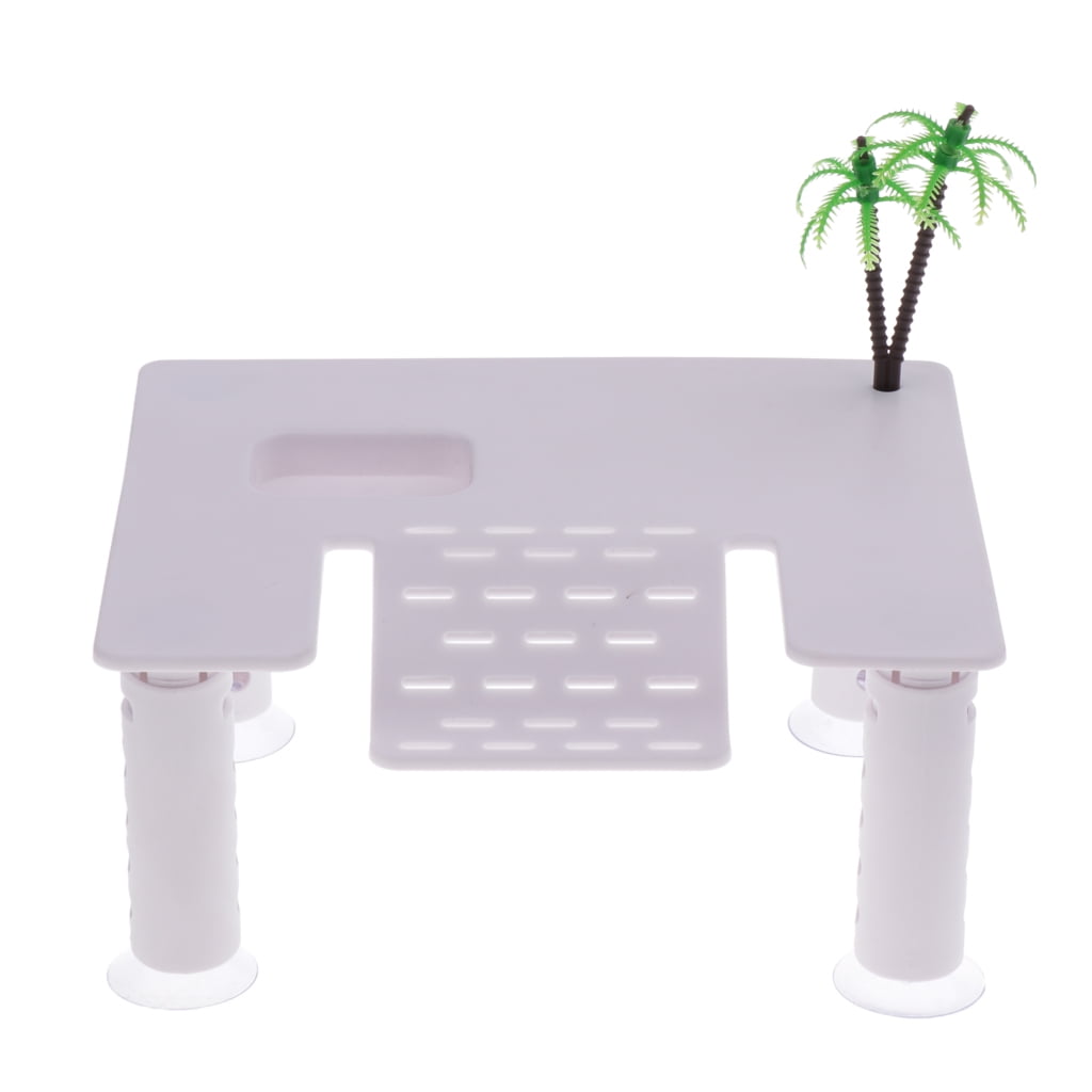 FashionCha Deluxe Aquatic Turtle Kit, Floating Basking for Turtle Reptile Habitat Tank with