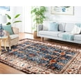 thumbnail image 4 of SAFAVIEH Bijar Candelario Oriental Area Rug, Royal/Ivory, 4' x 6', 4 of 10