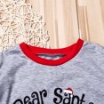 thumbnail image 4 of Gupgi Xmas Matching Family 2PCS Pajamas Set, Letter  Festive Family Sleepwear, 4 of 9