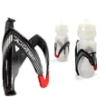 thumbnail image 2 of Accesorios para bicicletas Soporte para botella de agua bicicleta de carretera bicicleta forma de V jaula de rejilla de fibra de carbono Barbie Nuevos Originales, 2 of 3