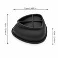 thumbnail image 2 of Silicone Cake Mold, 4.0 Inch Large Easy Release Non Stick Black Single Cavity Baking Tool, 1 Pack, for Making Strawberry Mousse French Pudding Dessert Pastry for Home Kitchen Baking Enthusiasts, 2 of 8