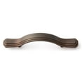 thumbnail image 4 of Alno A1516-3 Geometric 3" Center To Center Solid Brass Ridged Arch Bow Cabinet Handle /, 4 of 8