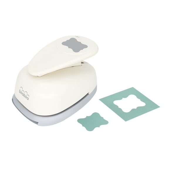 Bira Craft 2.5 inch Ornate Bracket Lever Action Craft Punch for Paper Crafting Scrapbooking