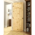 thumbnail image 3 of Frameport Paneled Solid Manufactured Wood Unfinished Standard Door, 3 of 3