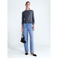 thumbnail image 2 of Free Assembly Women's and Women's Plus Cashmere Sweater with Long Sleeves, Sizes XS-4X, 2 of 5