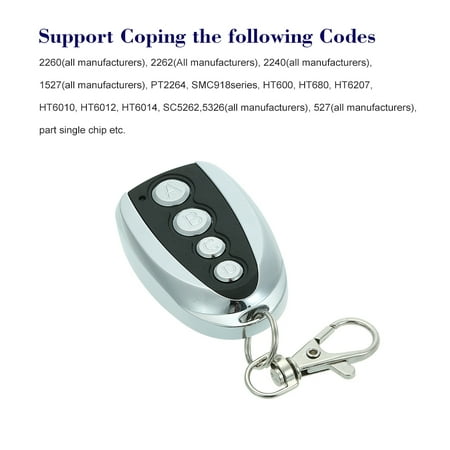 4 Buttons Touch Switch Copying Transmitter Cloning Duplicator