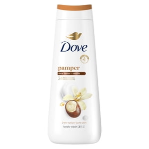 Dove Pamper Body Wash, Shea Butter & Vanilla, 20 Fl. Oz.