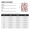 thumbnail image 3 of Balery Hand Drawn Watermelon Pantalones cortos de pijama de punto de algodón para hombre con cinturilla y bolsillos-XX-Large, 3 of 6