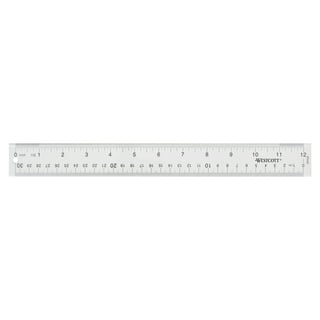 Pacific Arc ME15 Stainless Steel Nonslip Ruler inch / Metric 15 inch