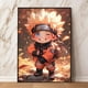 thumbnail image 5 of Póster de Naruto, periféricos de anime, mural, pintura en lienzo, decoración, figura de dibujos animados, imagen, arte de pared, decoración de habitación de niños, sin marco, 5 of 5