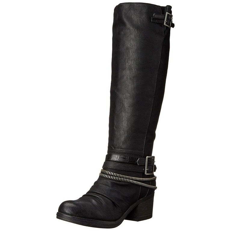 Carlos by Carlos Santana Women s Candace Riding Boot Walmart