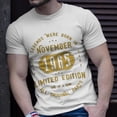 thumbnail image 2 of November Birthday Gift November Limited Edition Unisex Jersey Crewneck Tshirt, 2 of 6