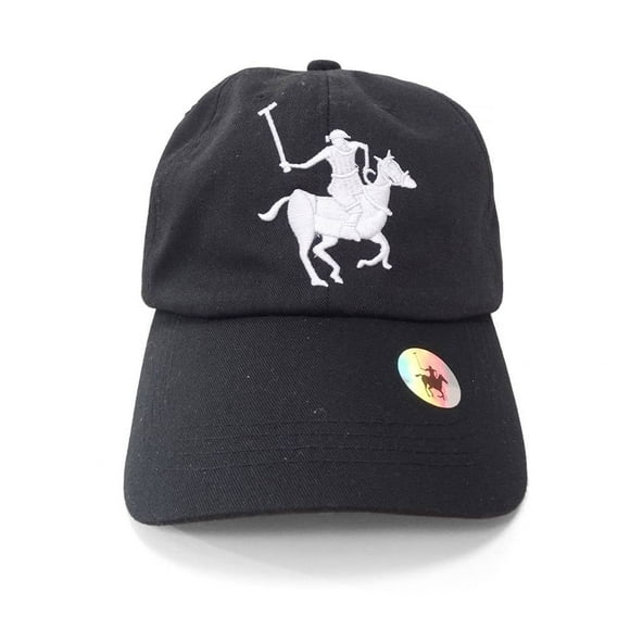 Gorra Polo Club Yorkshire Unitalla con Logo Bordado Negro