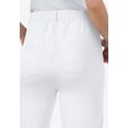 thumbnail image 2 of Woman Within Plus Size Perfect 5-Pocket Back-Elastic Denim Capri, 2 of 4
