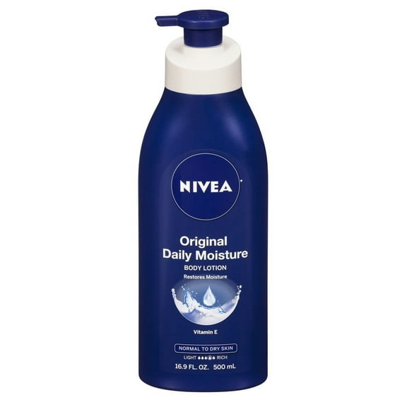 Nivea Lotion Original Daily Moisture 16.9oz Pump(Nrml-Dry)