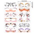 thumbnail image 3 of Pisexur Belleza Maquillaje Pegatinas faciales temporales para actuaciones en fiestas de Halloweenpara mujeres y hombres, 3 of 8