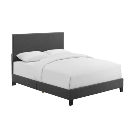 DHI Upholstered Apartment Bed, Grey, Multiple (Best King Size Bedroom Furniture)