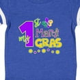thumbnail image 4 of Inktastic My 1st Mardi Gras with Dots Boys or Girls Baby Bodysuit, 4 of 5
