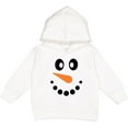 thumbnail image 2 of Inktastic Cute Smiling Snowman Face with Carrot Nose Toddler Hoodie, 2 of 4
