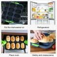 thumbnail image 7 of iPstyle Baguette Pan Silicone French Bread Loaf Baking Mould Hot Dog Molds Easy Cleaning Care, 7 of 7