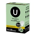 thumbnail image 3 of U by Kotex Clean & Secure Hypoallergenic Panty Liners, Light Absorbency, Regular Length, 64 Count, 3 of 9