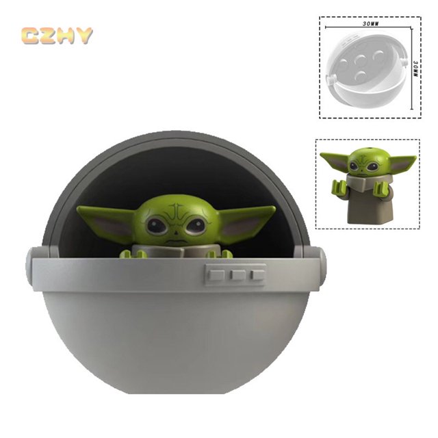 mandalorian Minifiguras Estrellas Guerra ahsoka jawas Bloques Juguetes Niños Regalo