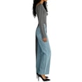 thumbnail image 2 of Casual Summer Dresses for Women Long-Sleeve Asymmetrical Dress Jumpsuit Fashion Round Neck Solid Outfit, 2 of 5