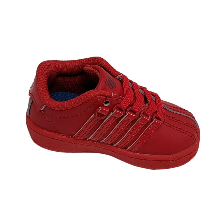 K Swiss Infant Classic VN Medium Low Top Shoes Red Ribbon Merlot 23343 636 M Size 3 US Walmart