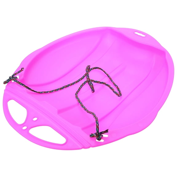 STRANDCHIC Outdoor Sliding Board Plastic Winter Sled with Comfortable for Kids and Family Fun
